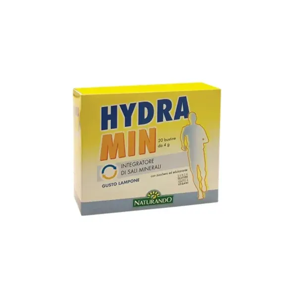 Hydramin 20 bustina me natrium kalium magnez dhe klor për rehidratim