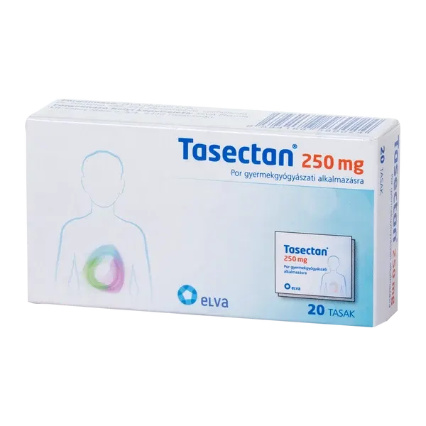 Tasectan 250 mg 20 bustina pediatrike me gelatin tannate për diarrenë