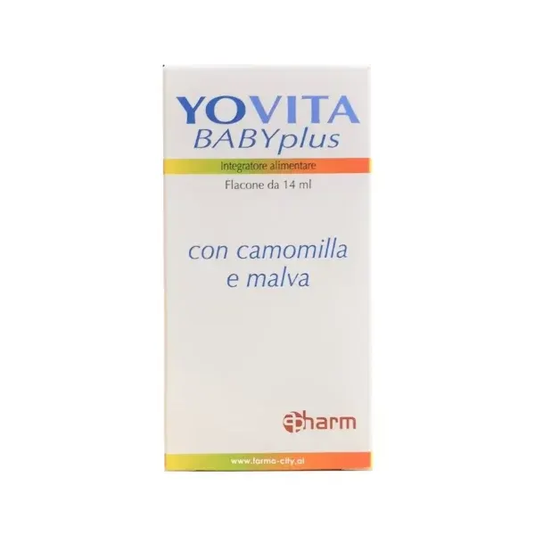 Yovita Plus Baby pika 14 ml me Lactobacillus reuteri kamomil dhe mëllagë