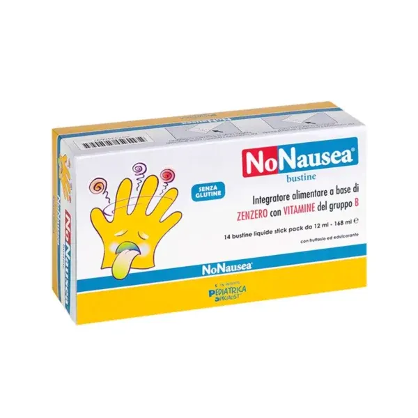 NoNausea 14 bustina pediatrike me xhinxher dhe vitamina B kundër nauzesë