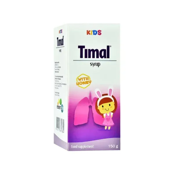 Timal Kids shurup 150 ml me aguliçe trumzë dhe rosehip për kollën
