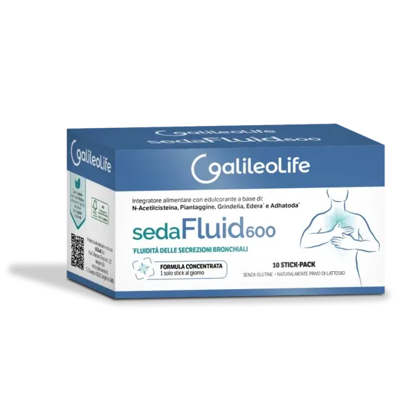 Sedafluid 600 mg 10 stick me N-acetilcisteinë plantain grindelia dredhkë dhe adhatoda