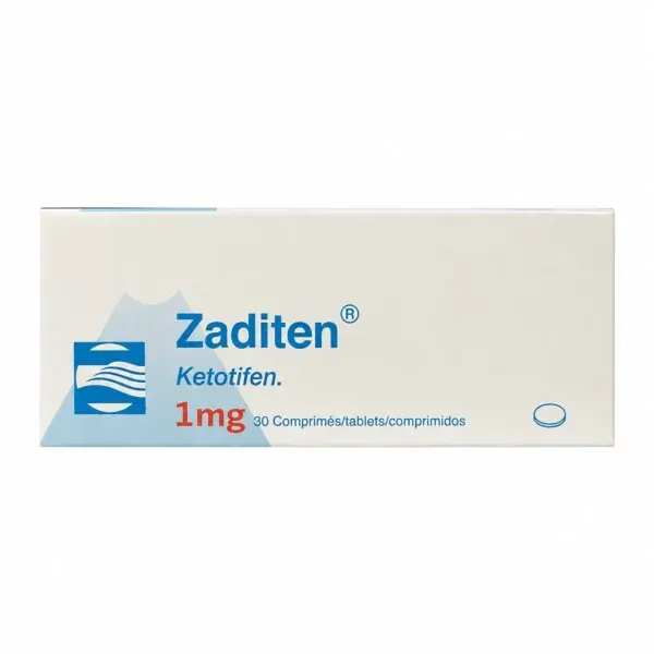 Zaditen 1 mg tableta me ketotifen për rinit dhe konjuktivit alergjik