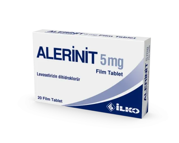 Alerinit 5 mg tableta me levocetirizinë ILKO për rinit alergjik