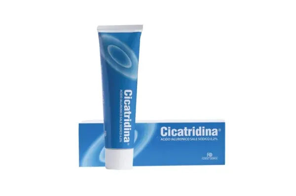 Cicatridina Pomadë 60 g me acid hialuronik 0.2% për plagë dhe rigjenerim lëkure