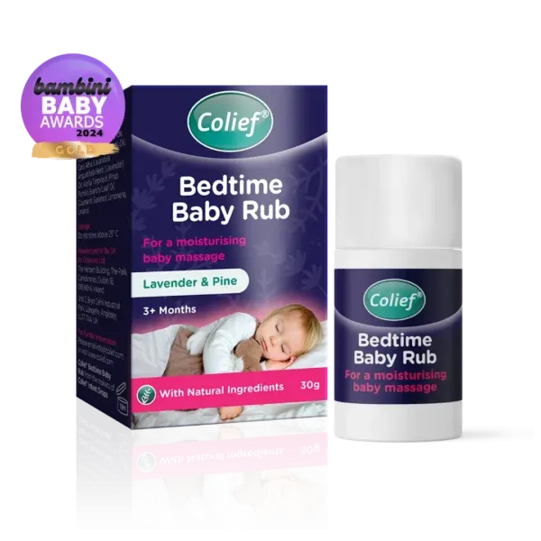 Colief Botanical Baby Rub, balsam-stick me livando, pishë, vaj bajame dhe kokosi për bebe mbi 3 muaj.