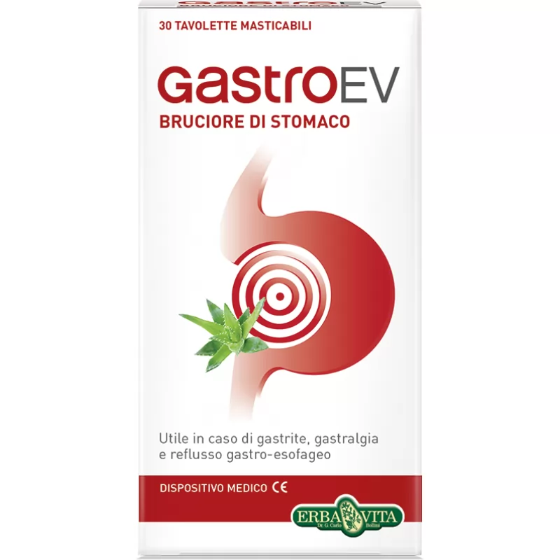GastroEV Active 30 tableta të përtypshme për aciditetin gastrik