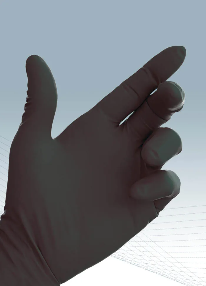 Setino Classic Nitrile Powder Free Black - Figura 3