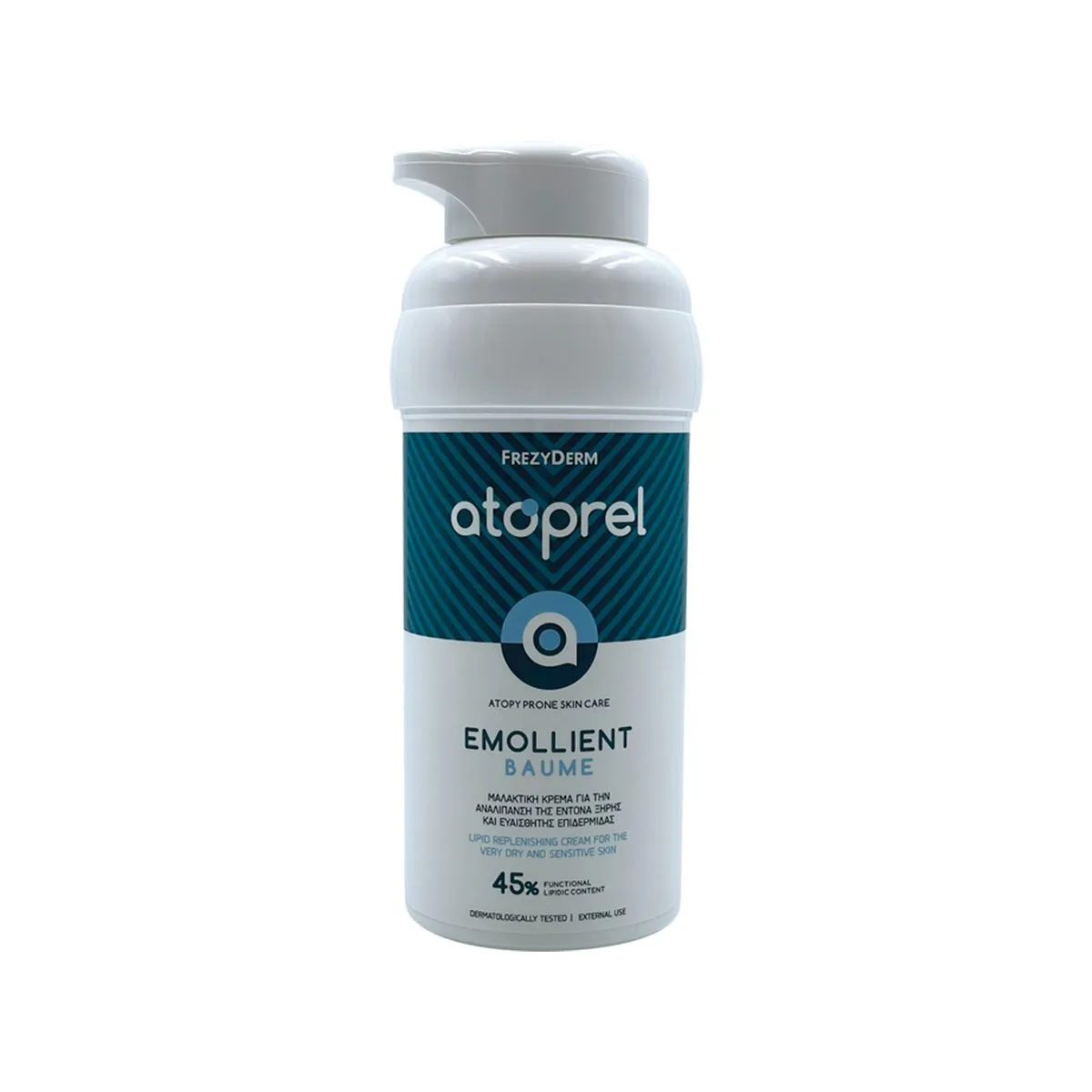 Shishe Frezyderm Atoprel Emollient Baume 300 ml, balsam për fytyrë dhe trup me lëkurë shumë të thatë.