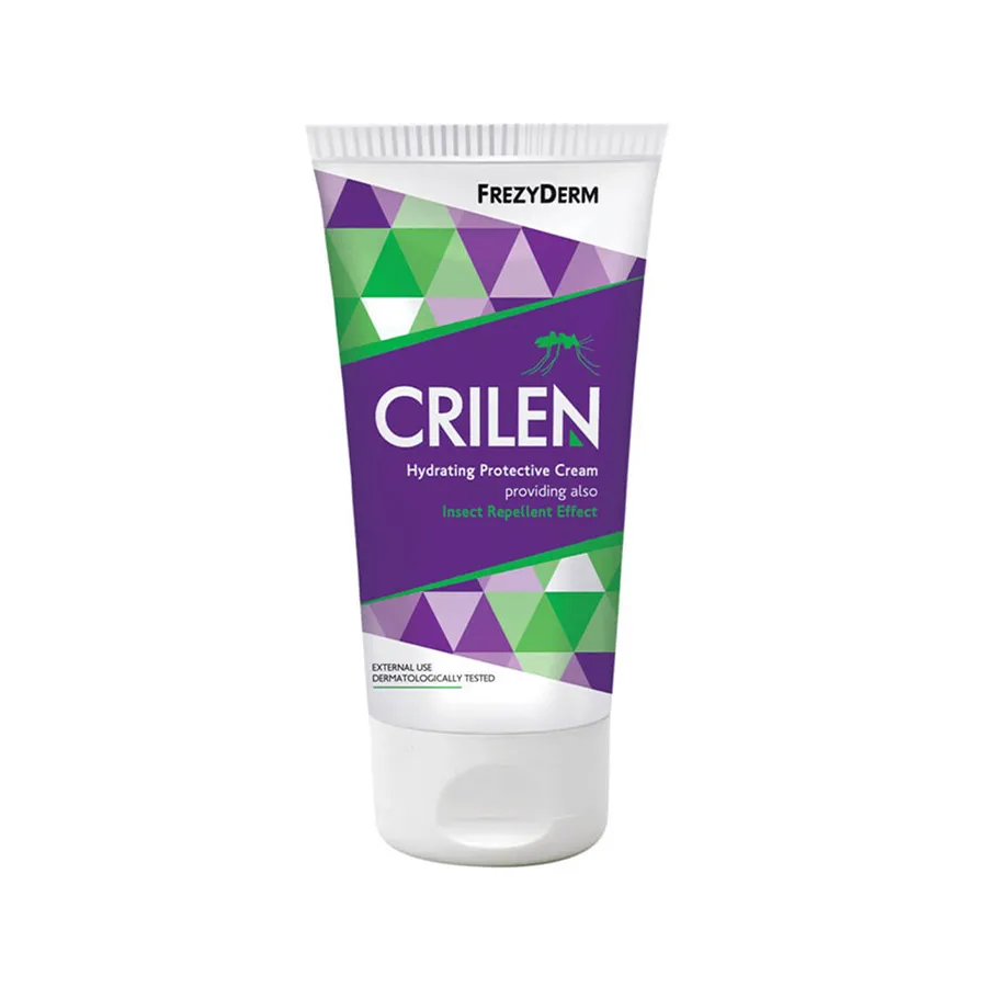 Kuti Frezyderm Crilen Cream 50 ml, krem hidratues dhe repelent për fëmijë e të rritur.