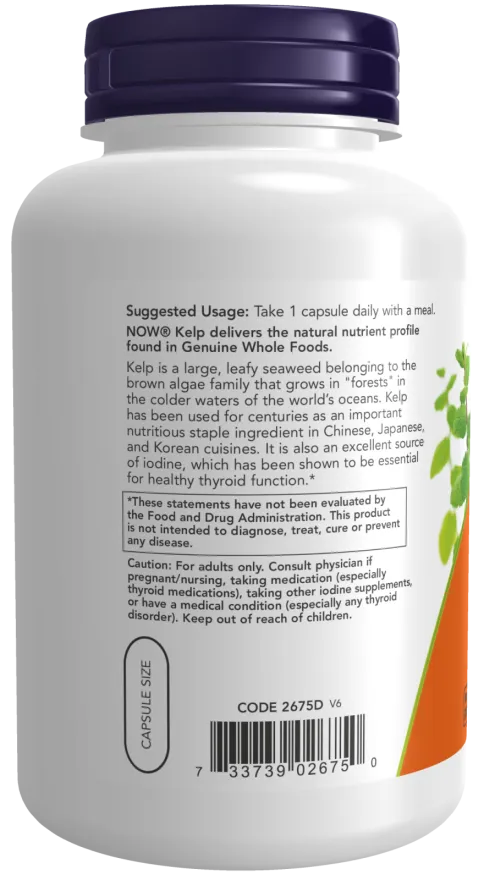NOW Kelp 325 mcg - Figura 3