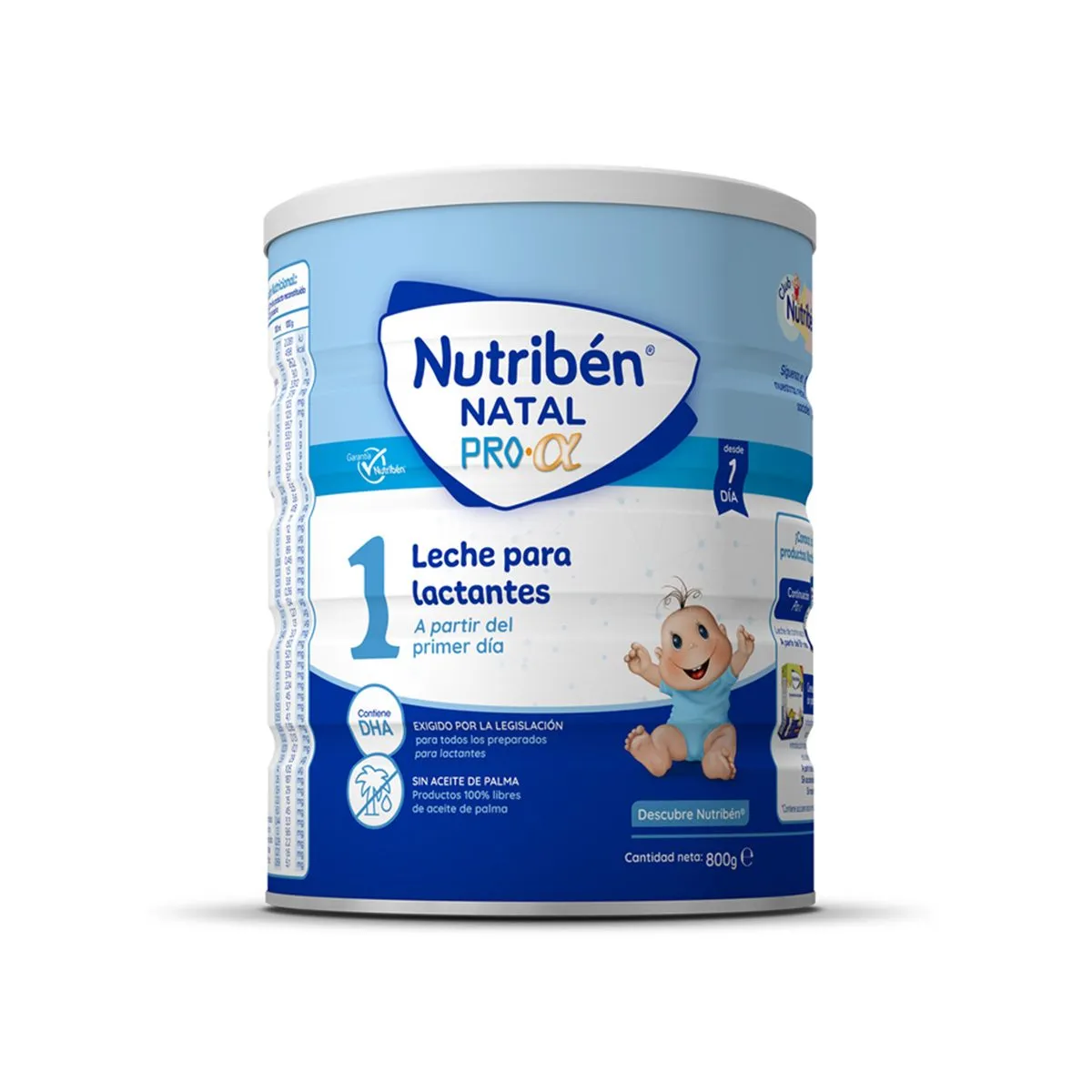 Paketimi Nutribén Natal 1, qumësht formulë për foshnja që nga lindja.