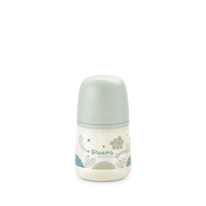 Suavinex Anatomical Silicone Bottle me kokë anatomike dhe trup dekorativ