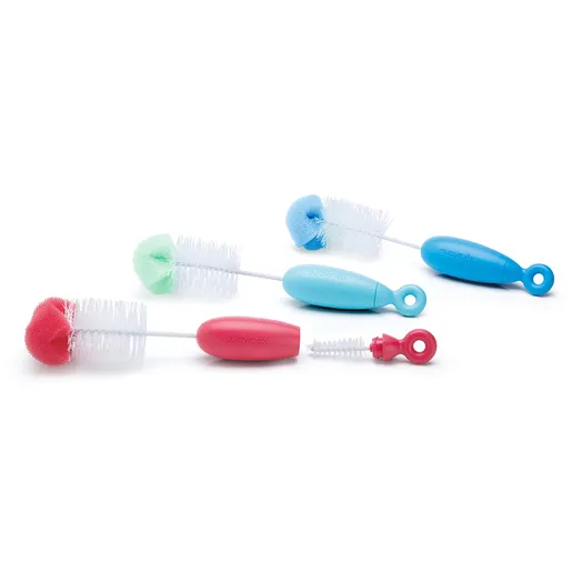 Suavinex Duo Bottle Brush, furçë për pastrimin e shisheve të bebes