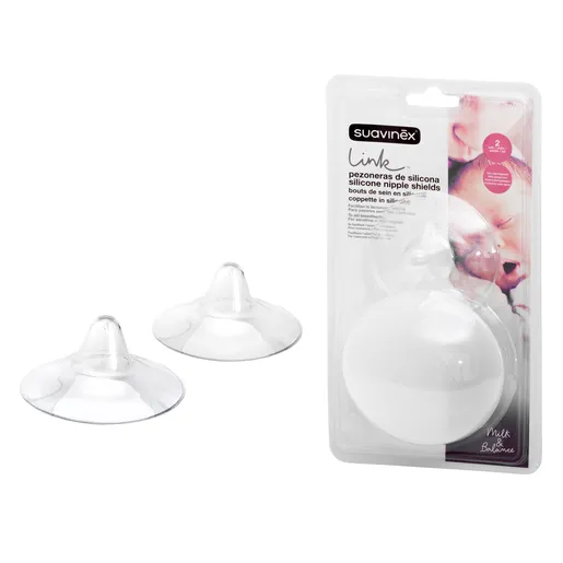 Suavinex Silicone Nipple Shields, mbrojtëse silikoni për ushqyerjen me gji