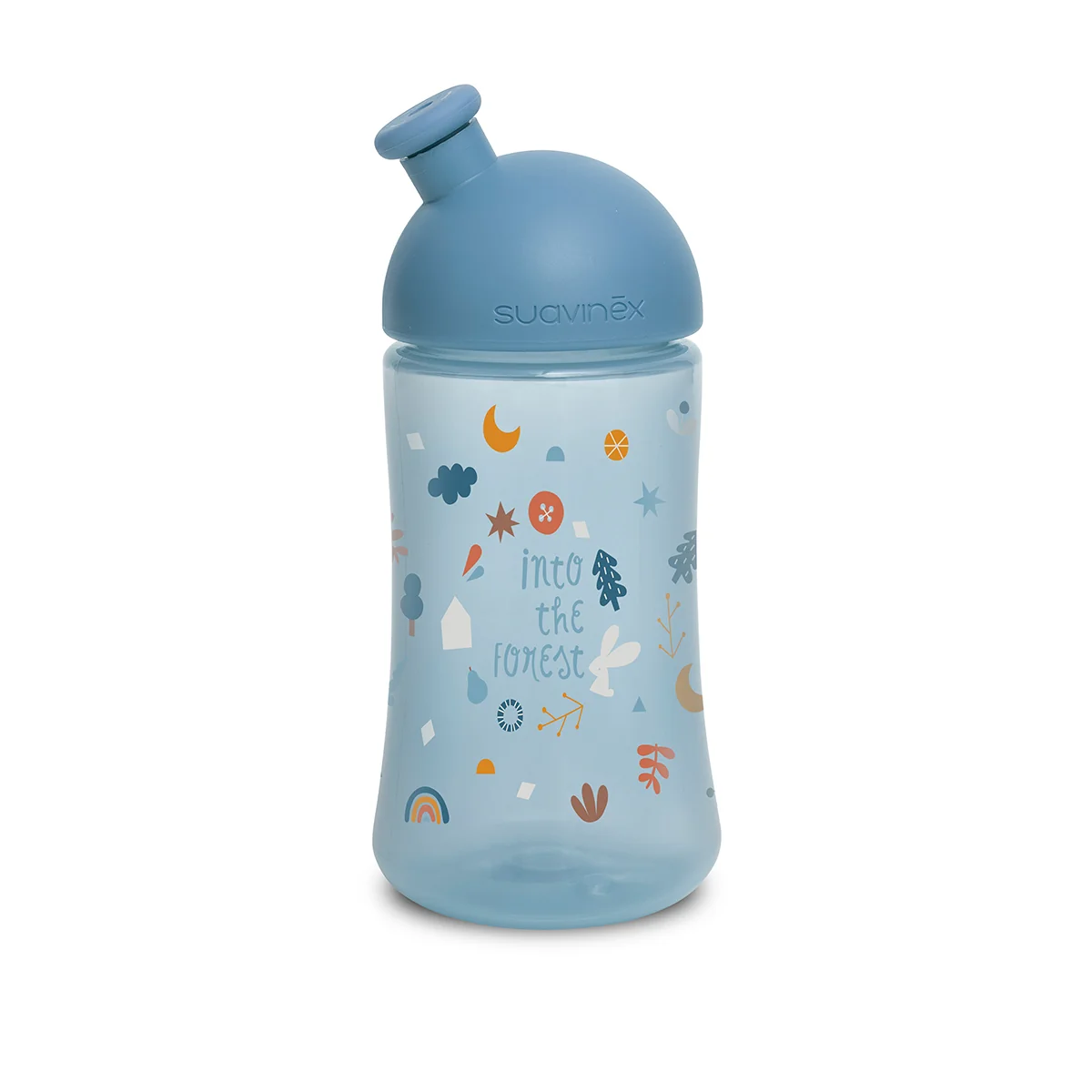Suavinex Third-Stage Bottle, shishe blu për fazën e tretë të ushqyerjes