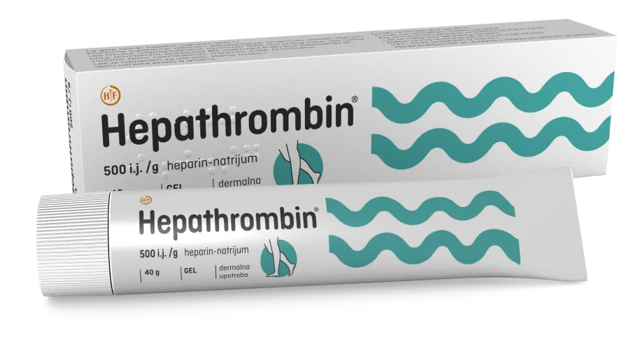 Hemofarm Hepathrombin xhel me heparinë 500 IU/g