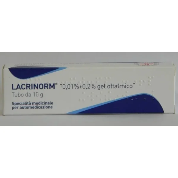 Farmigea Lacrinorm xhel okular me karbomer, tub 10 g
